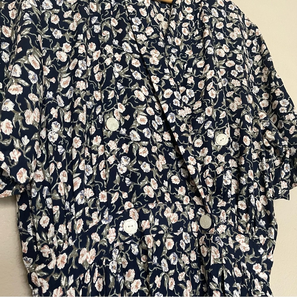 Chaus Floral Tie Waist Midi Dress - Picture 11 of 17